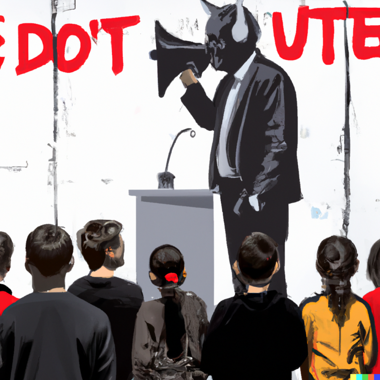 dall_e_2023-01-13_10.33.32_-_banksy-style_painting_of_politician_is_not_listening_to_1000_young_people.png